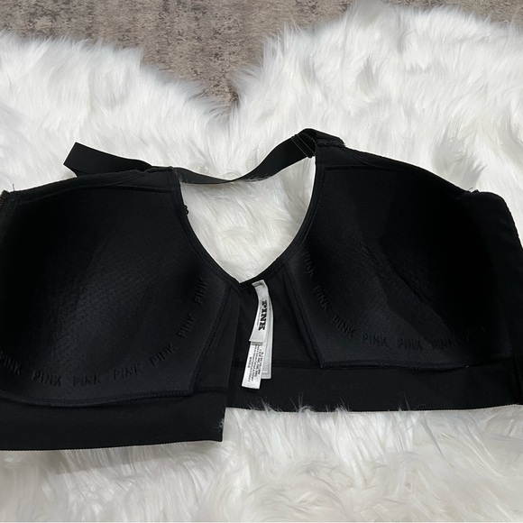 Victorias Secret PINk Front Closure Zipper Sports Bra XL NWOT - Picture 2 of 3